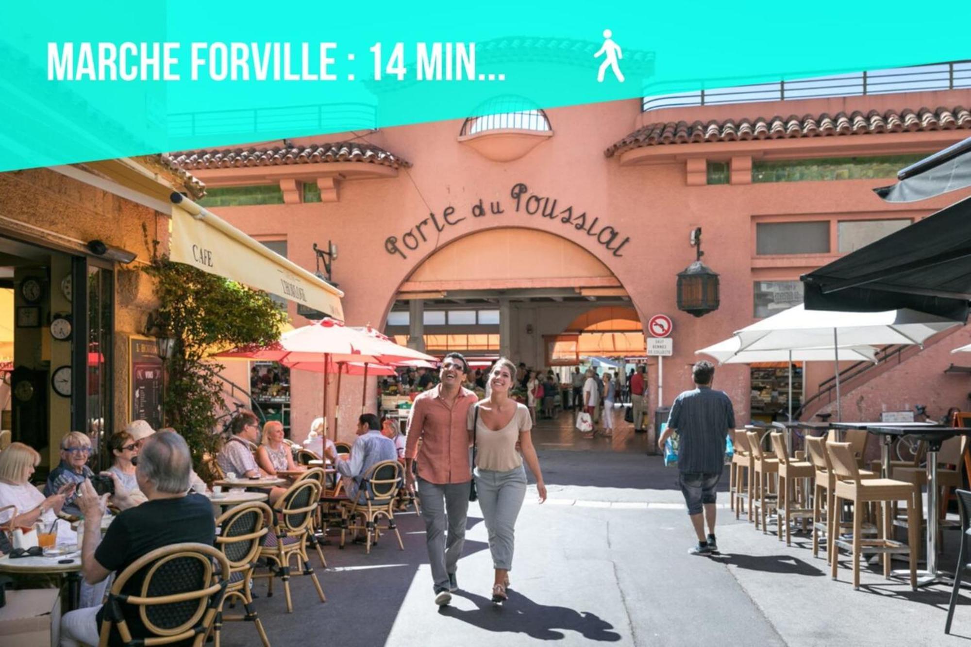 Les Sorbiers - Centre Ville - Spacieux & Climatisation Cannes Buitenkant foto